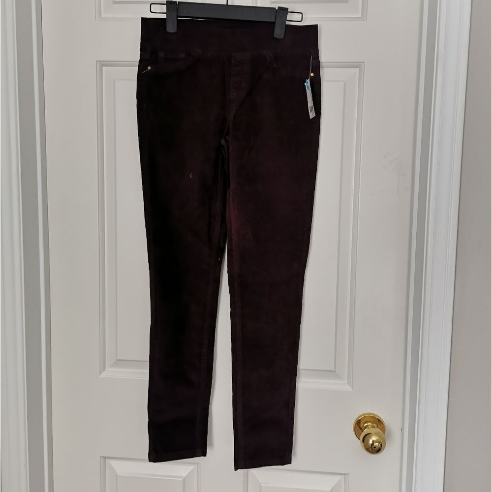 BNWT George curduroy girls slip on pants size 12
